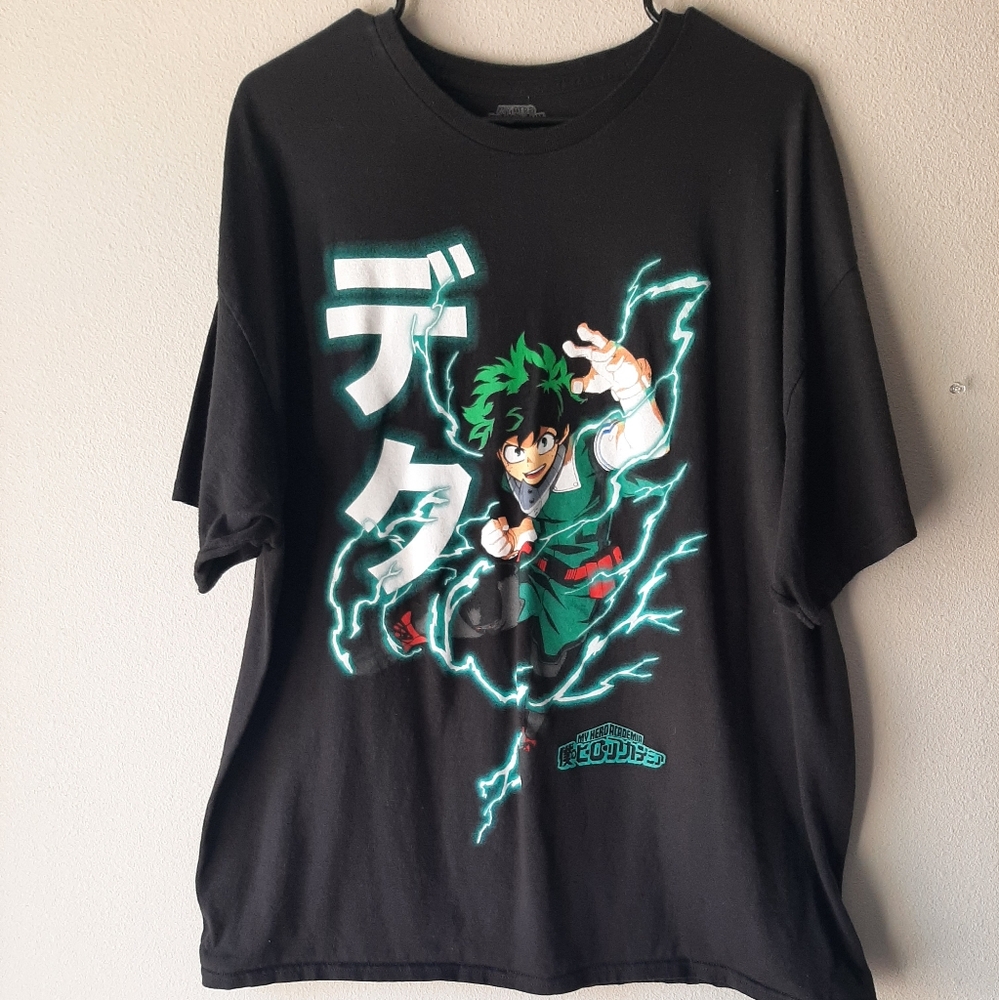 My hero academia Deku graphic t-shirt